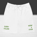 VILLAIN FLEECE SHORTS
